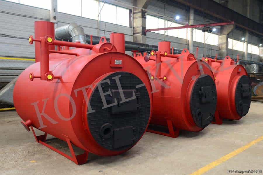 Блочные паровые котельные с котлами КП Котлы КП для блочных паровых котельных