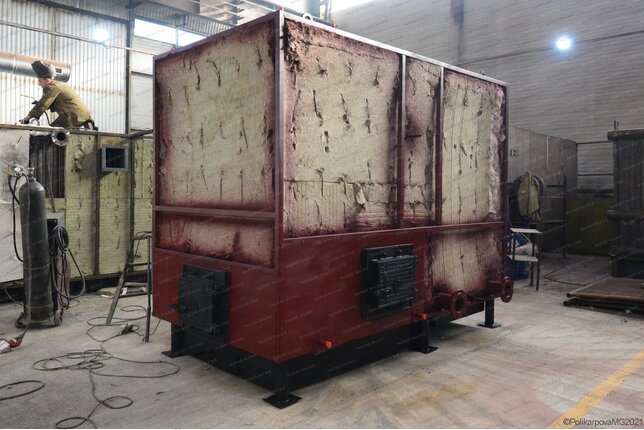 Угольный котел 2200 кВт - изготовление