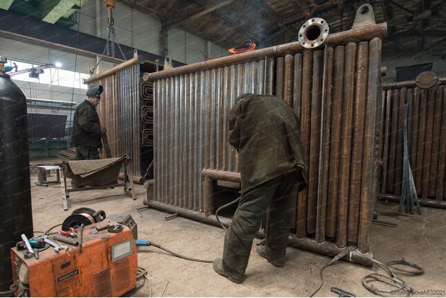 Изготовление промышленных котлов КВм 1.28 МВт