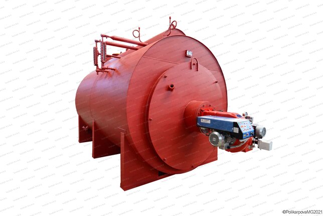 Котел паровой 1200 кг 130 С на дизеле