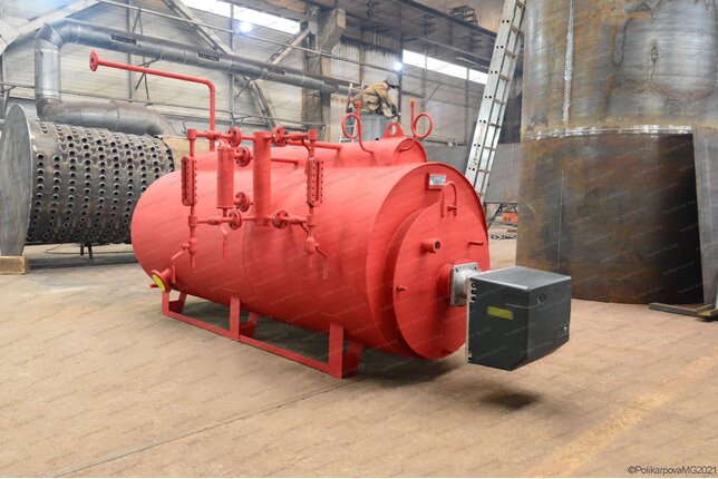 Парогенератор мазутный 300 кг с температурой пара 130 С